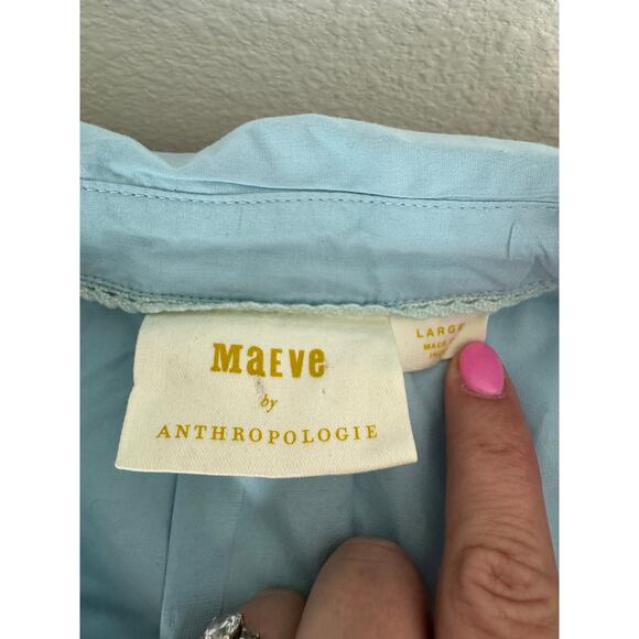 Embroidered Blue Blouse - Picture 6 of 7